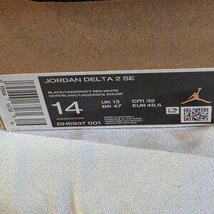 Nike Jordan Delta SE 2 Shoes includes Box and original wrapping paper.  Size 14.